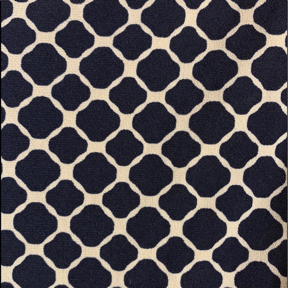 Navy & Cream Dress - Picture 4 of 5